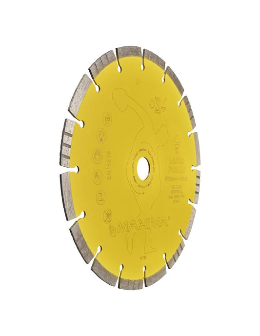 MAXIMA LGI350F25 – Disco diamantato Laser Giallo Ø 350 mm