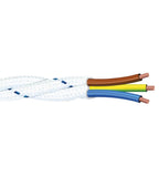 Poly Pool - Cavo Flessibile FRRTX 3 x 1,5 $mm^2$ (Lunghezza: 5 Metri) - Colore Bianco