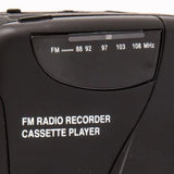 GPO KW-938B – Walkman Portatile con Radio FM e Registratore a Cassette