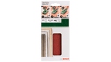Set di Fogli Abrasivi per Levigatrici Orbitali Bosch 40 93x185 mm - 10 Pezzi Varie Misure + Misto (Altro)