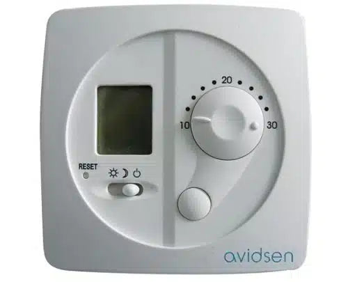Avidsen Termostato Analogico da Parete - 103752 (8 x 8 x 4 cm)