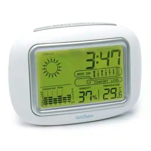 Avidsen Stazione Meteo Digitale con Retroilluminazione - 107226 (14 x 10 x 5 cm)