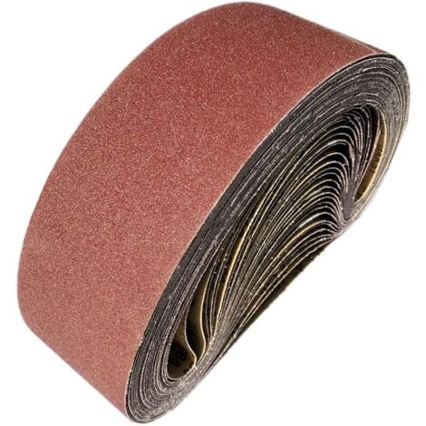 Set 3 Nastri Abrasivi 620x100 mm Grana 80