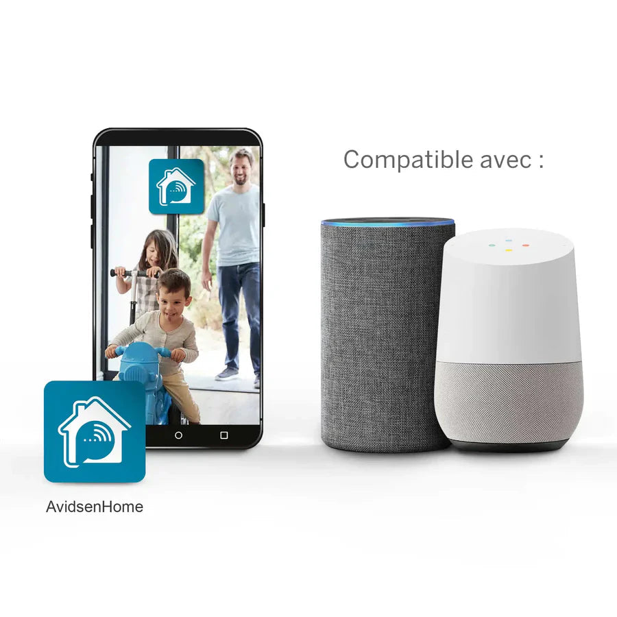 Telecamera con WIFI IP per esterno controllo smart per case e aziende Avidsen