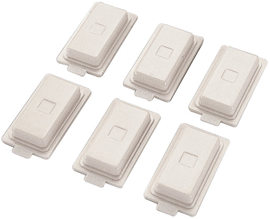 Set 6 Tappi Copriforo (Falsi Poli) PolyPool – Serie Basic Polypool