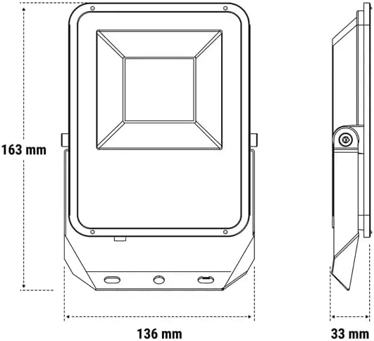 Beghelli 86169 Floodlight FL Dual Sensor - 20W IP66 4000K - Stokkisti In Brescia