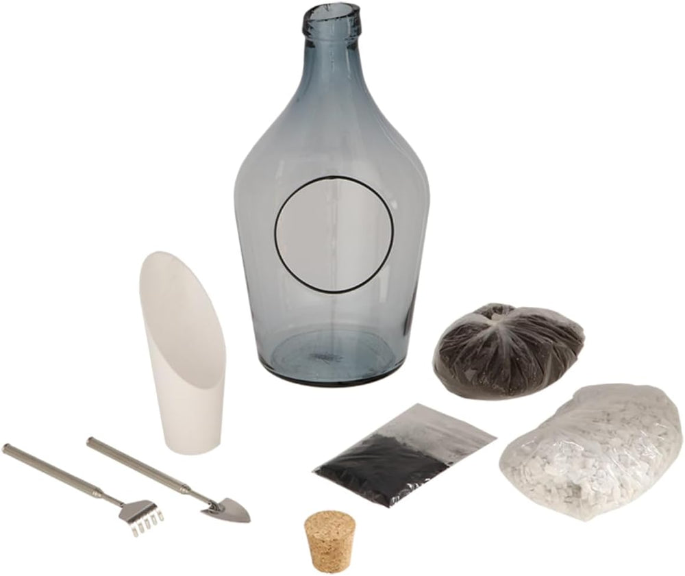 Esschert Design Terrario Aperto in Vetro – Vaso Decorativo per Composizioni Secche (Capacità 5 Litri) Esschert Design