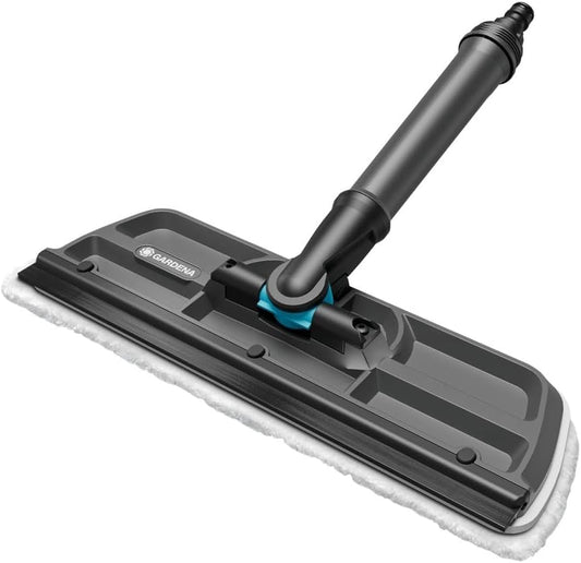 Gardena Tergivetro Cleansystem 18808-20 - Lavavetri ad Acqua con Panno in Microfibra e Spatola