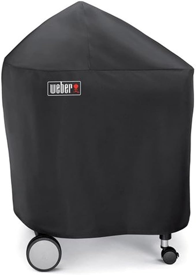 WEBER Custodia Deluxe (Art. 7449) – Telo Protettivo in Vinile Heavy Duty per Barbecue a Carbone Performer Original Weber