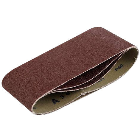 Set 3 Nastri Abrasivi 65x410 mm Grana 100