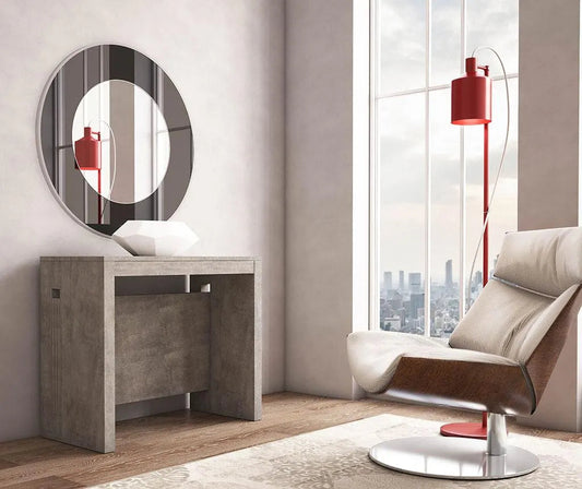 TERRANEO Tavolo Consolle Allungabile e Trasformabile – Tavolo da Pranzo Estensibile Salvaspazio Terraneo