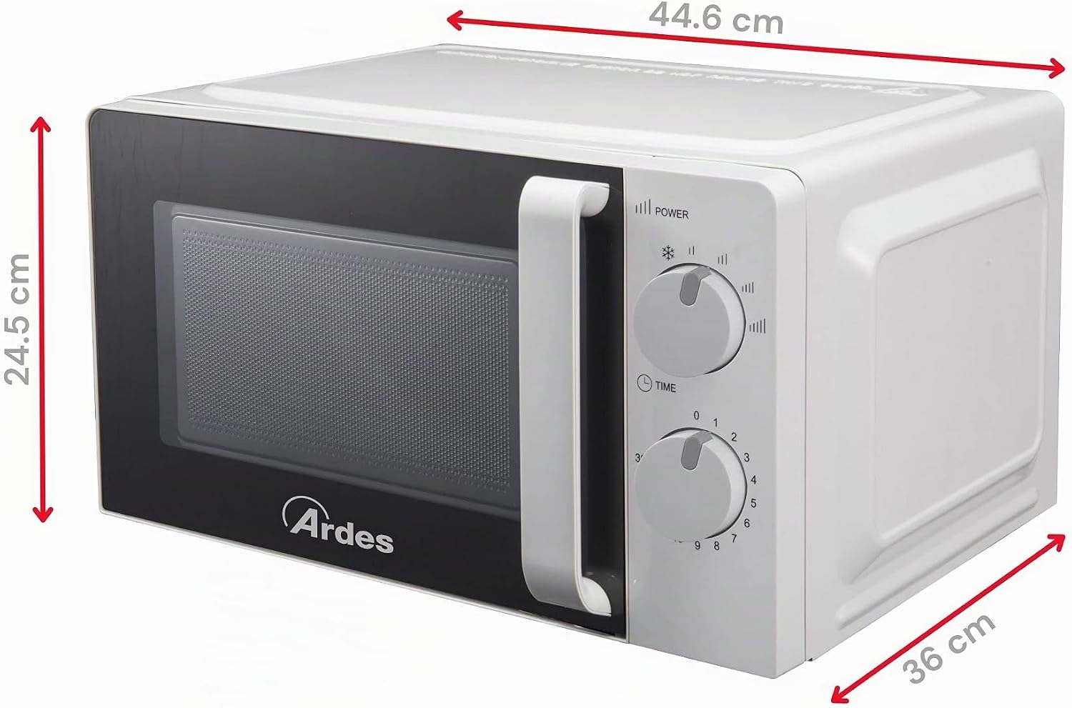ARDES WAVE AR6520 – Forno a Microonde Compatto 20 L, 700 W