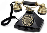 Telefono Vintage Duke Push Button con Cavo in Tessuto GPO - Stokkisti In Brescia