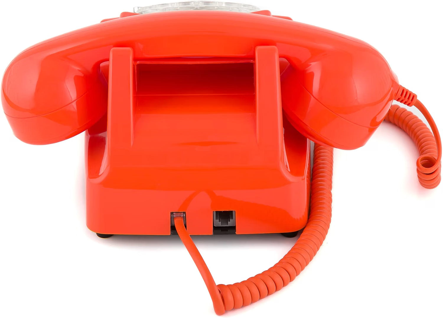 GPO Retro 746ROTARYORA – Telefono fisso analogico retrò arancione