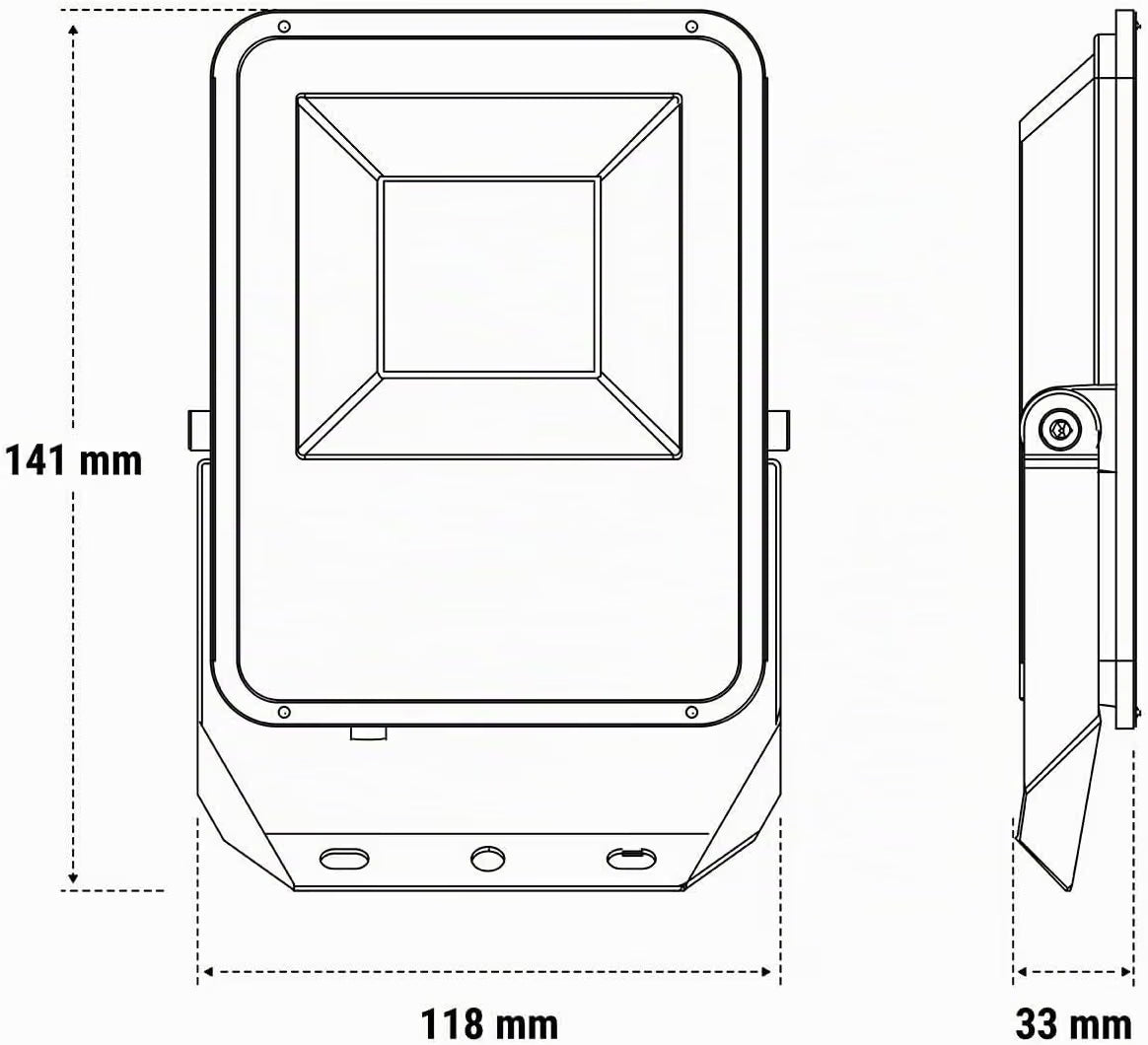 Beghelli Floodlight FL Dual Sensor - Proiettore LED da Esterno 20W IP66