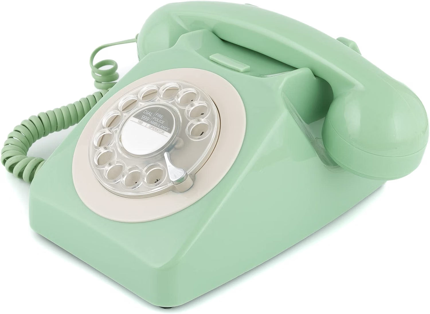 GPO Retro 746 Rotary Green – Telefono fisso vintage verde menta