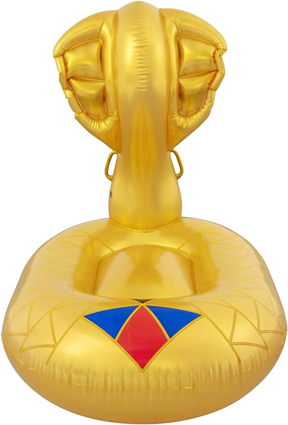 BESTWAY Isola Gonfiabile Cobra d'Oro (180x146 cm) – Materassino Cavalcabile a Tema Esotico e Lussuoso Bestway