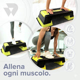 BILDER Step per Allenamento Aerobico e di Equilibrio - 68 x 28 x 15 cm