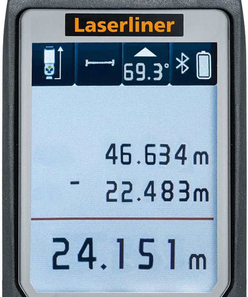 Laserliner LaserRange-Master Gi7 Pro 080.837A – Distanziometro laser Bluetooth 70 m