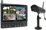 Avidsen Kit Videosorveglianza Wireless 2.4GHz con Schermo LCD 7" e Telecamera - 123361 (22 x 15 x 3 cm)