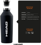Borraccia Termica HEAD Soft Touch - 500 ml in Acciaio Inox Doppia Parete