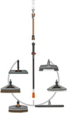 GARDENA Cleansystem Lavavetri con Spatola e Panno in Microfibra - 5564-20