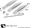 Weber 7444 Kit Sistema di Pulizia One-Touch 57 cm - EAN: 0077924074448