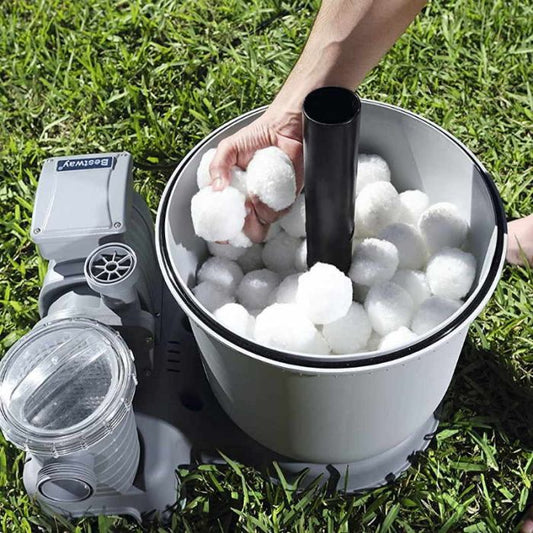 Bestway Flowclear™ Polysphere - Sfere Filtranti per Pompa a Sabbia, 0,5 kg (Misura 500 g)