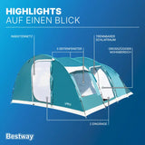 Tenda Familiare Bestway® Pavillo™ Family Dome 6 - 490x380x195 cm