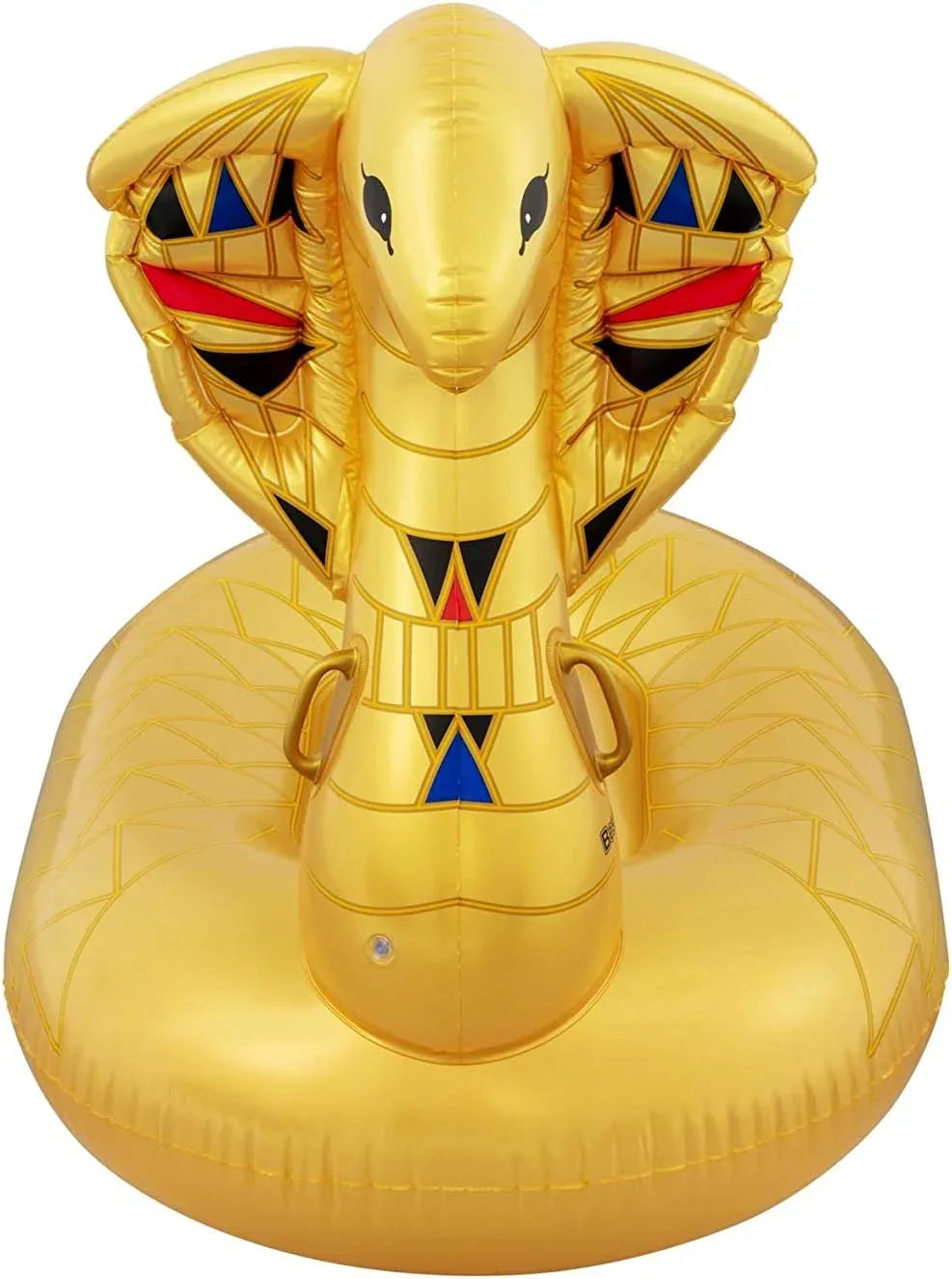 BESTWAY Isola Gonfiabile Cobra d'Oro (180x146 cm) – Materassino Cavalcabile a Tema Esotico e Lussuoso Bestway