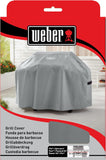 WEBER Custodia Premium Barbecue Copertura (Art. 7179) – Affumicatore per Barbecue a Gas o Carbone (Grigio) Weber