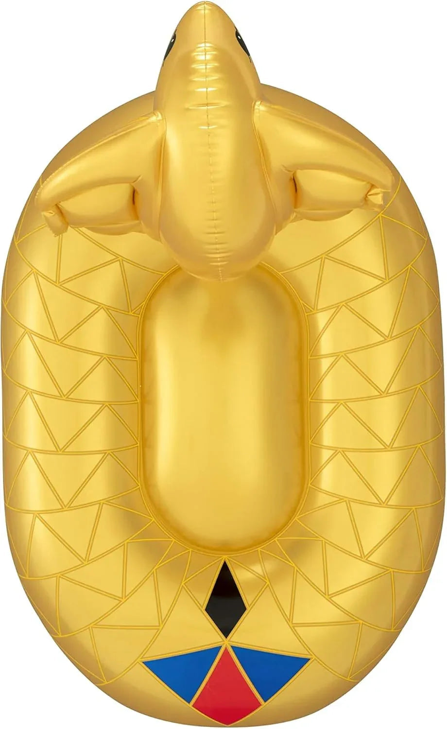 BESTWAY Isola Gonfiabile Cobra d'Oro (180x146 cm) – Materassino Cavalcabile a Tema Esotico e Lussuoso Bestway