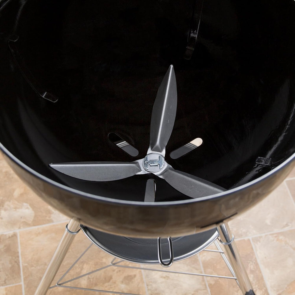WEBER Kit Sistema di Pulizia One-Touch® (Art. 7444) – Kit di Ricambio per Ceneri e Ventilazione per BBQ a Carbone Ø 57 cm Weber