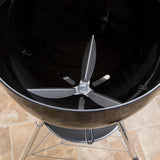 WEBER Kit Sistema di Pulizia One-Touch® (Art. 7444) – Kit di Ricambio per Ceneri e Ventilazione per BBQ a Carbone Ø 57 cm Weber