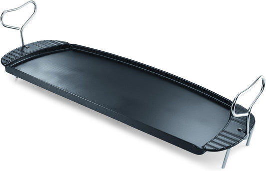WEBER Piastra in Ghisa per Serie Q 200/2000 (Art. 6505) – Superficie Piena per Grigliate Versatili Weber