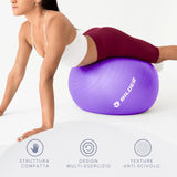 BILDER Fitball 65 cm – Palla Fitness Antiscivolo con Pompa