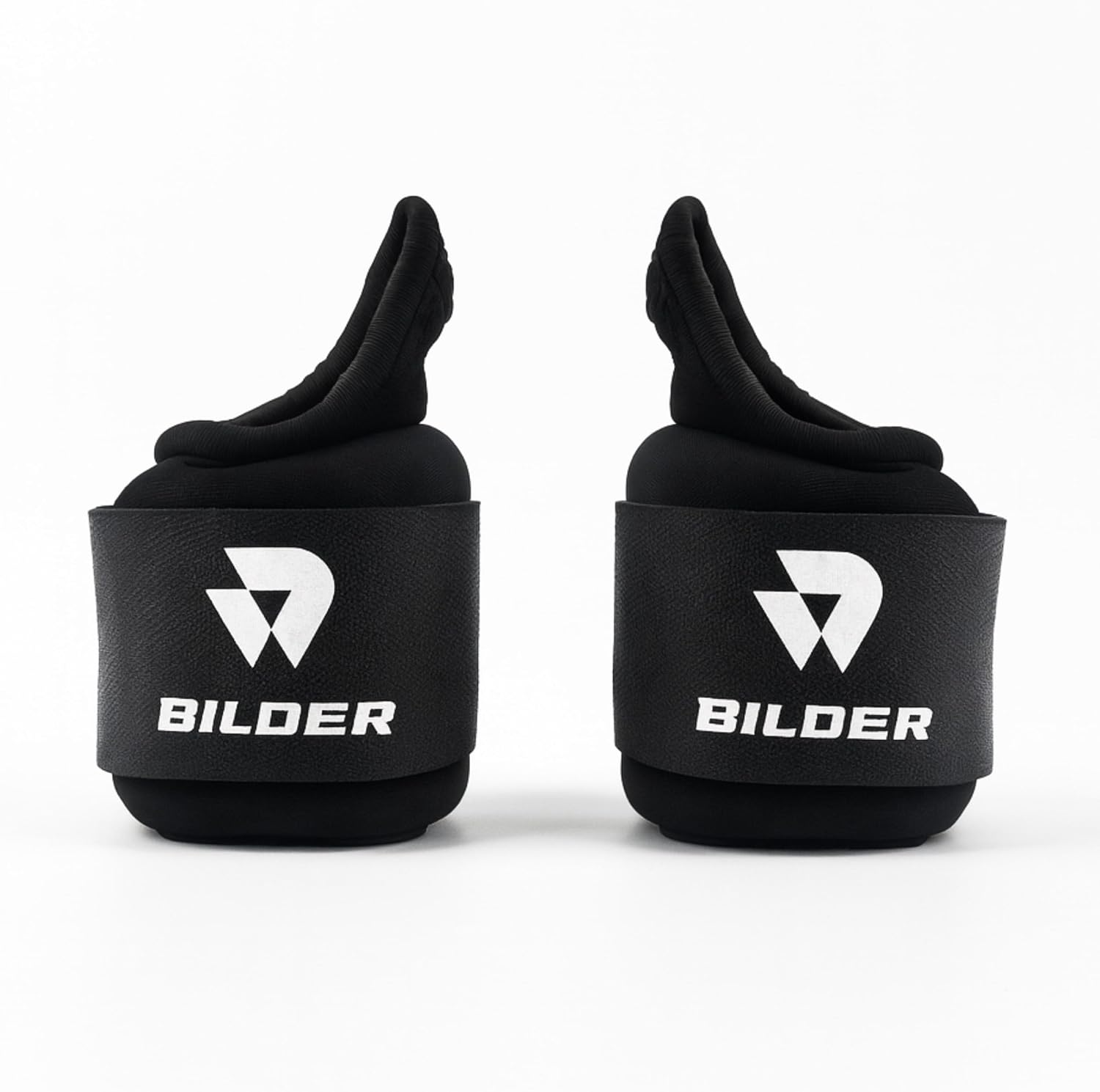 BILDER Coppia Polsini Palestra con Passante per Pollice (45 x 8 cm) 2KG