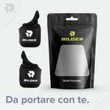 BILDER Coppia Polsini Palestra con Passante per Pollice (45 x 8 cm) 2KG