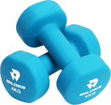 BILDER BLDNEODUMBLB4 coppia manubri da 4 kg azzurri