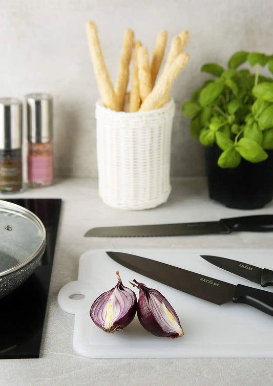 Coltello Arr. Titanium 20 cm – Lama in Titanio Resistente e Versatile | Excelsa EXCELSA