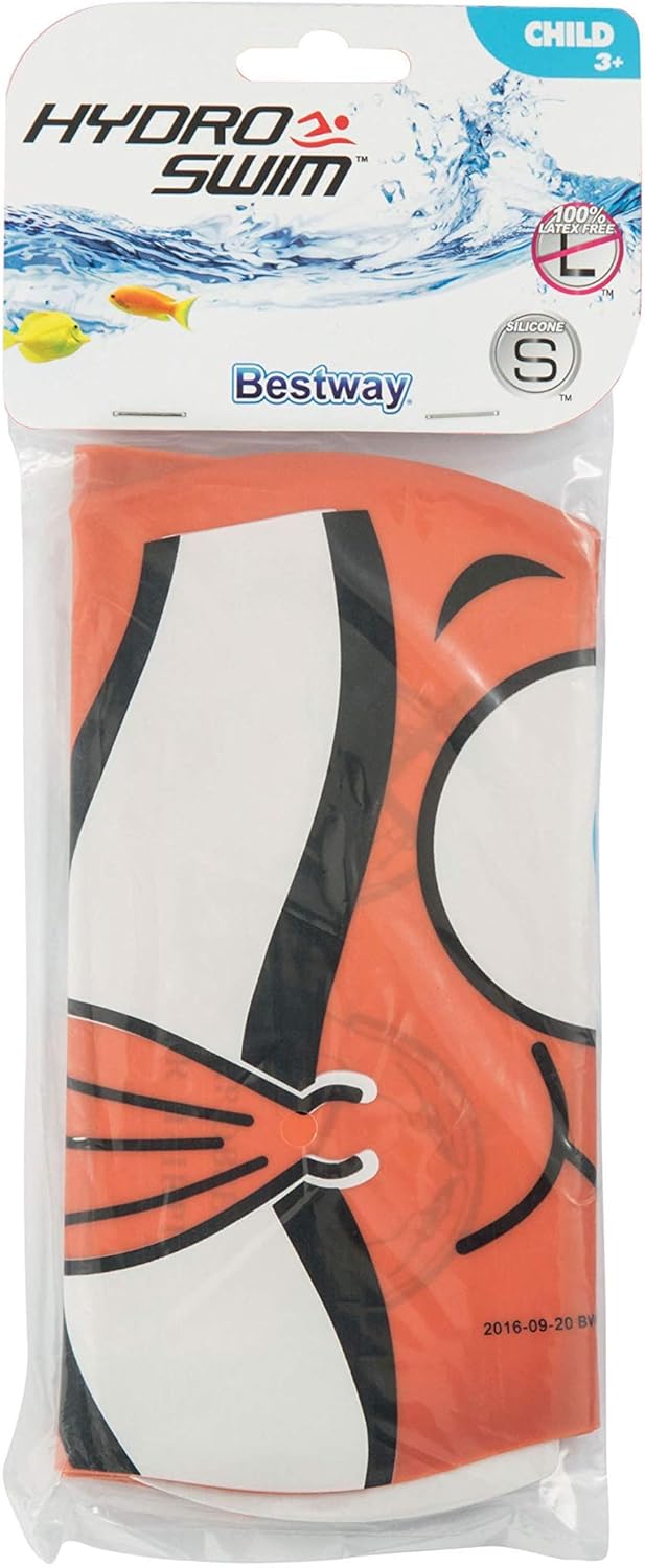Cuffia da Nuoto in Silicone per Bambini 3–6 Anni – Fantasie e Colori Assortiti Bestway Bestway