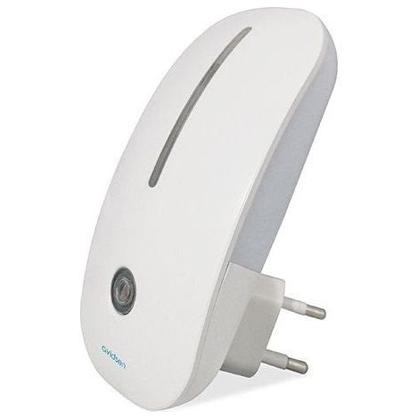 Avidsen Luce di Presenza LED Notturna con Interruttore e Rilevatore Crepuscolare - 103610 (8 x 8 x 5 cm)