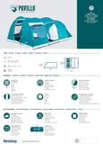 Bestway 68095 Tenda da Campeggio Pavillo Cooldome 2 Person (145 x 205 x 100 cm)