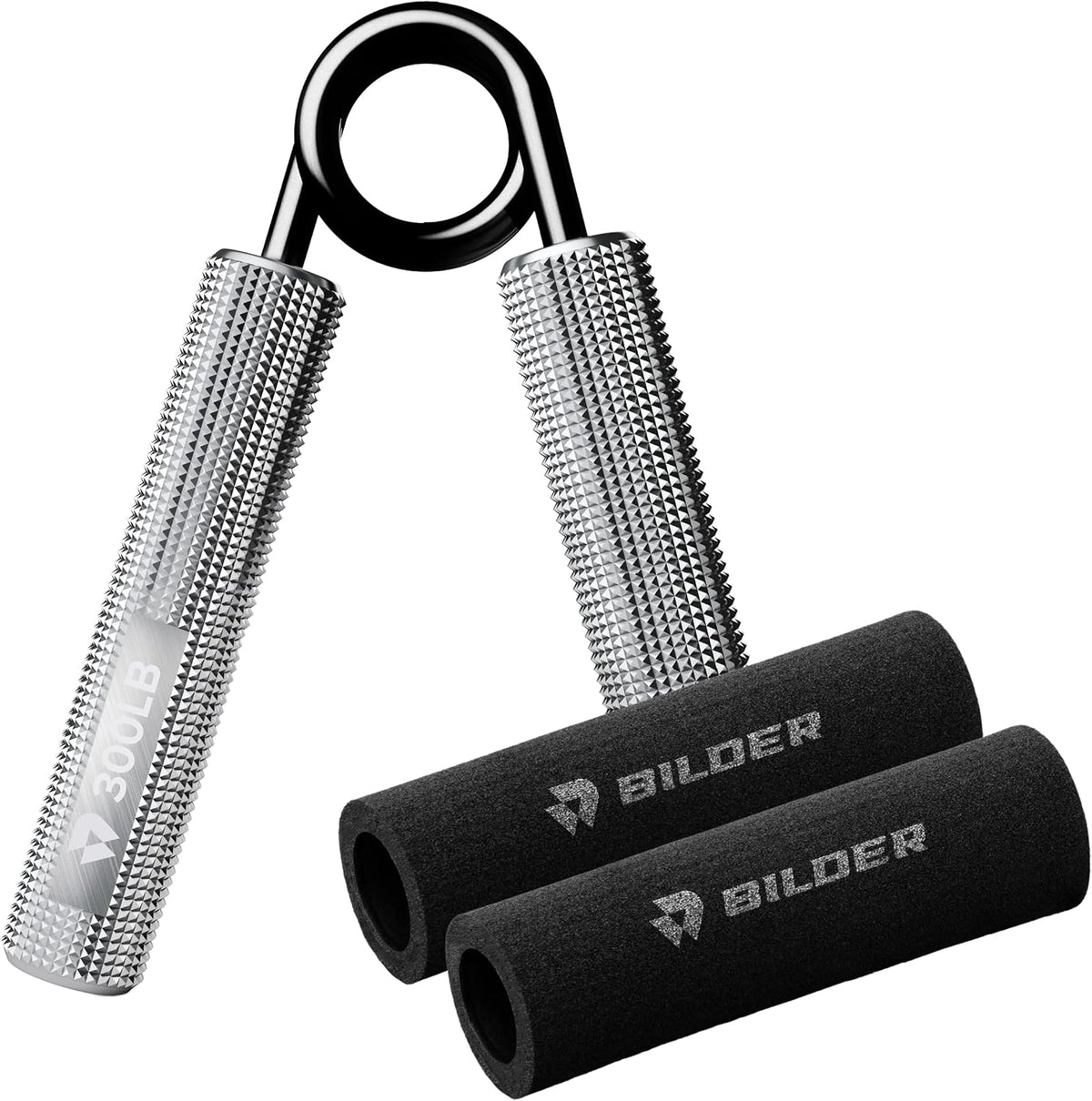 BILDER Hand Grip Pinza Rinforza Mani e Avambracci in Metallo (14 x 10 x 2 cm)