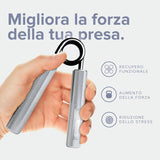 BILDER Hand Grip Pinza Rinforza Mani e Avambracci in Metallo (14 x 10 x 2 cm)
