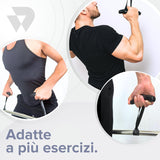 BILDER Coppia di Maniglie Palestra Ergonomiche (13 x 12 x 3 cm)
