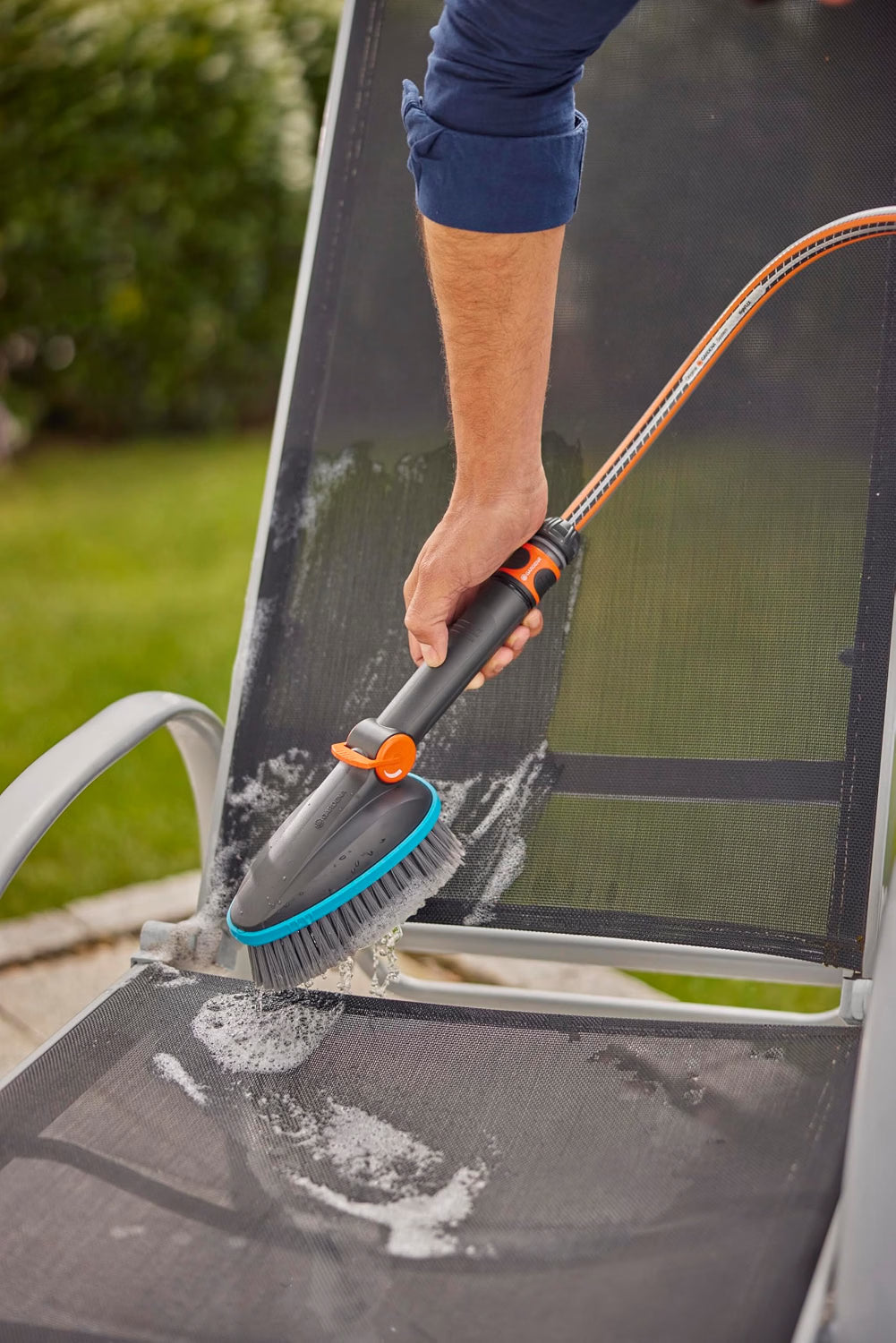 Gardena Spazzola Manuale Cleansystem M Soft - Codice Articolo: 18842-20