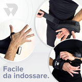 BILDER Coppia Polsini Palestra con Passante per Pollice (45 x 8 cm) 2KG