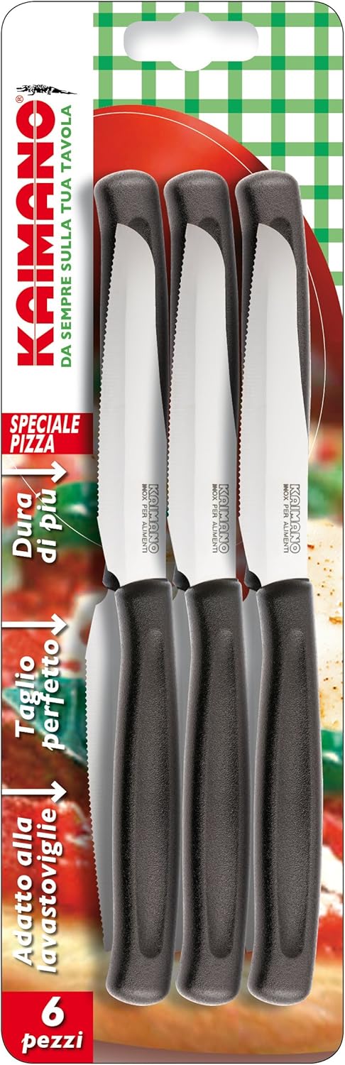 Fiskars Dinamik Coltello Pizza - Set da 6 unità Fiskars
