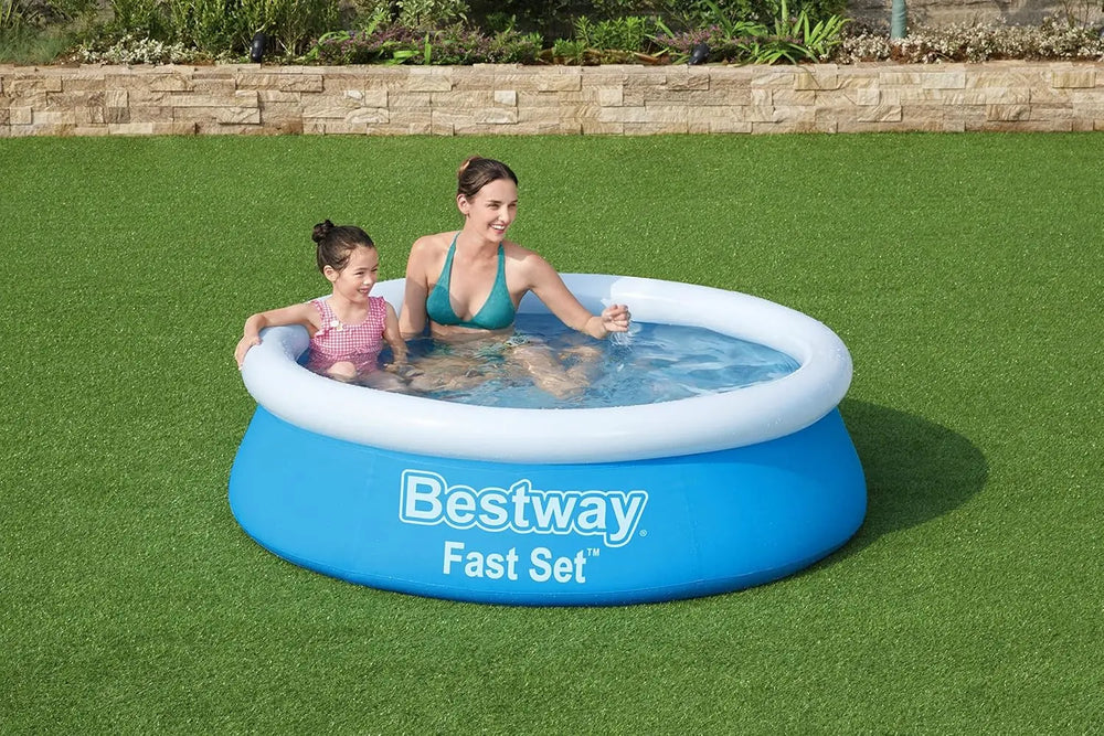 Piscina gonfiabile fuori terra Bestway 57392-4 Fast Set 183 x 51 cm Bestway